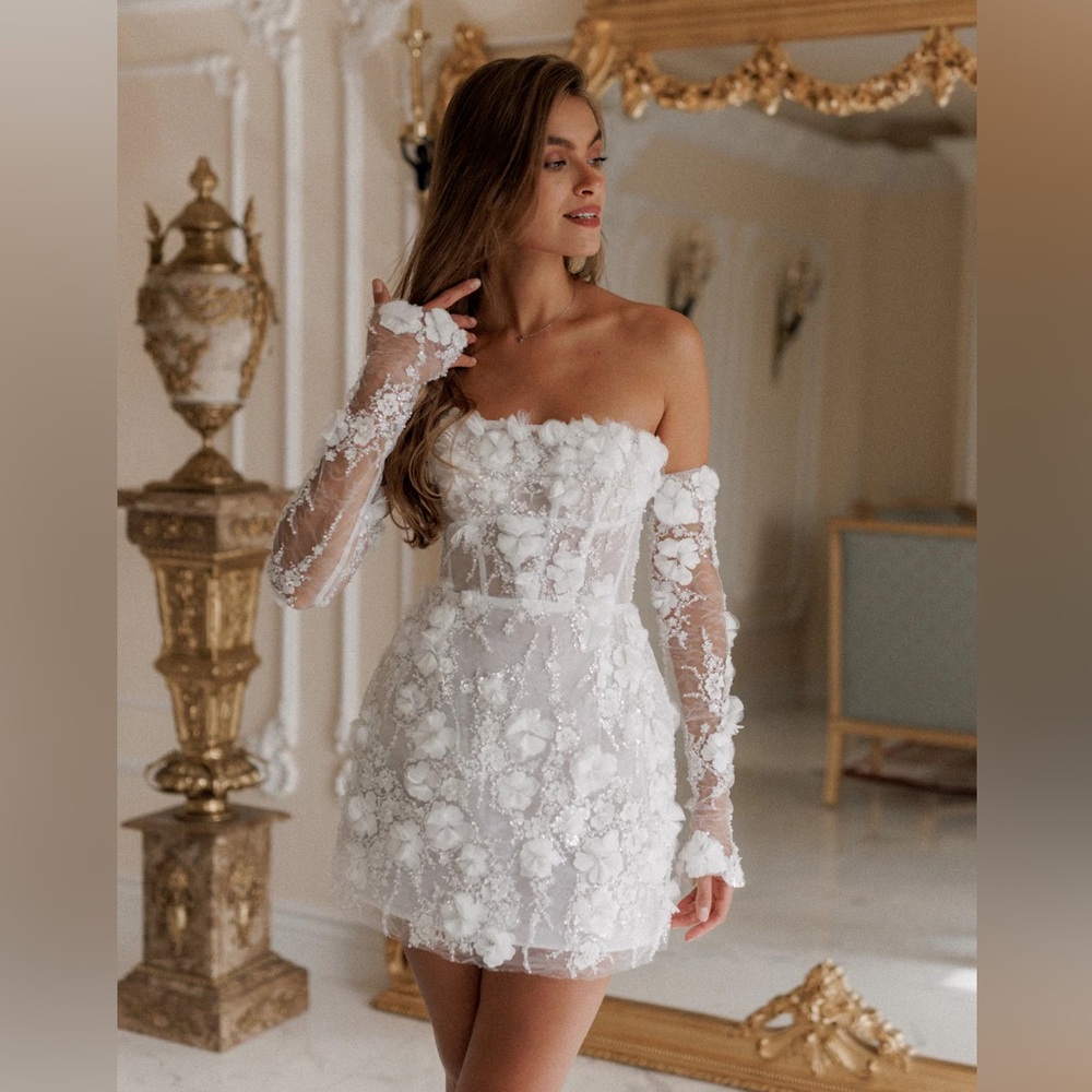 Rosie Etienne Isabelle Bridal Mini Dress